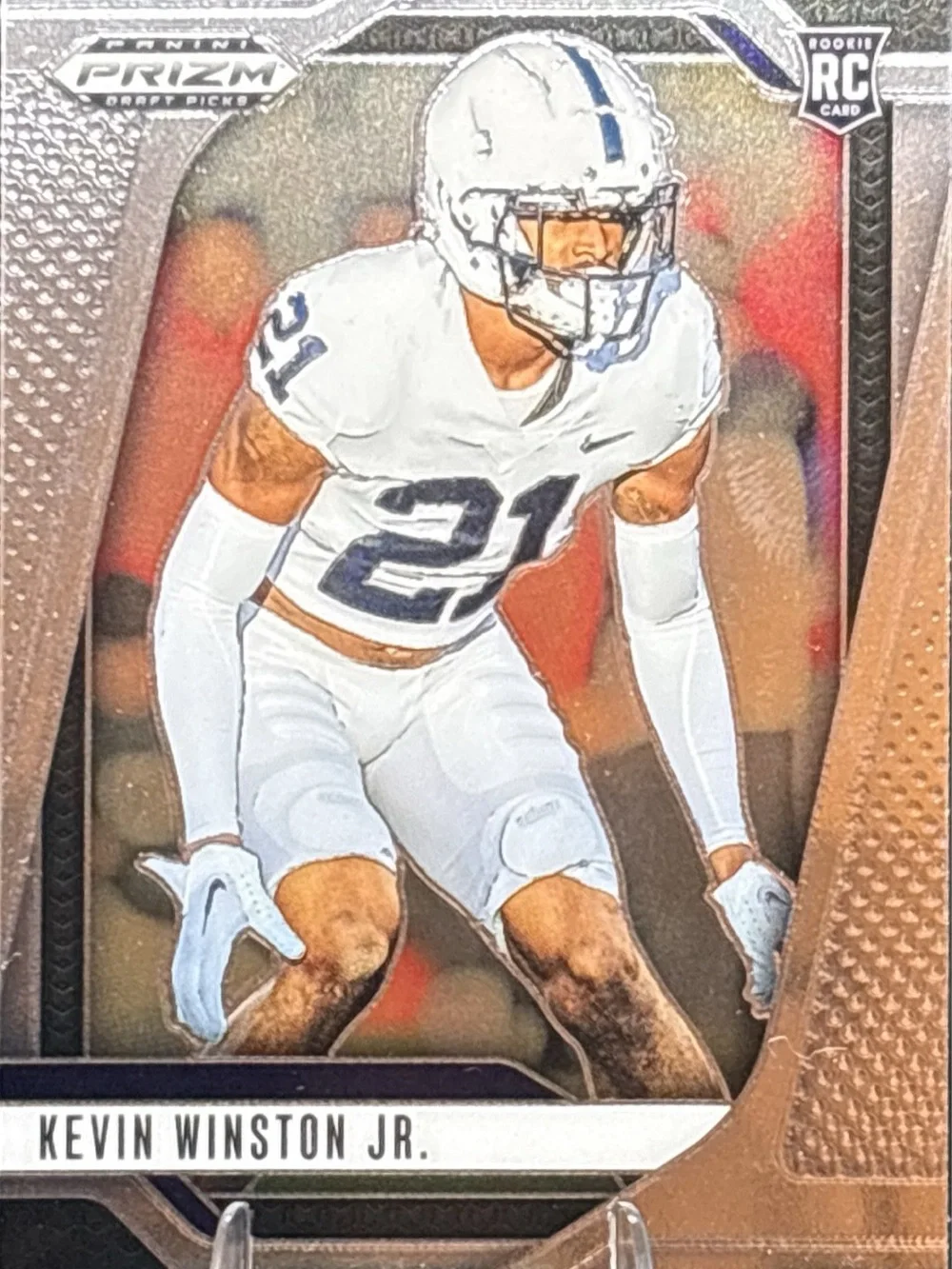 Panini Prizm Kevin Winston Jr Rookie Football Trading Card